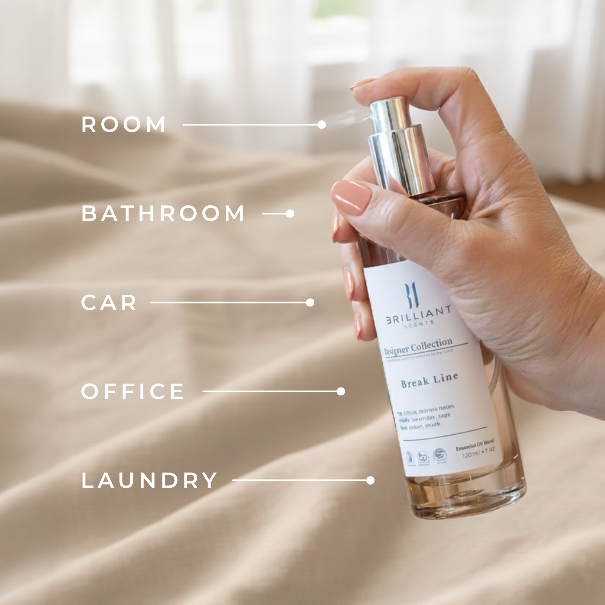 Santal Vanilla Room Spray