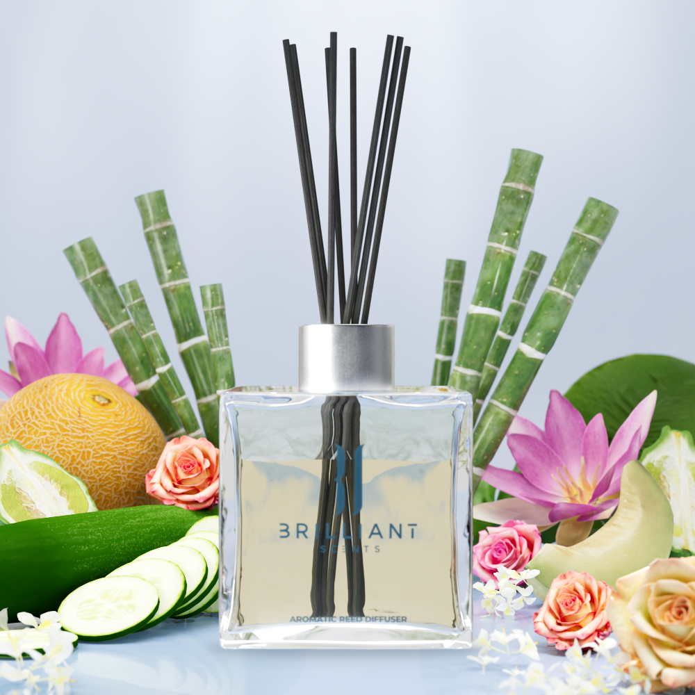 Green Bamboo Reed Diffuser