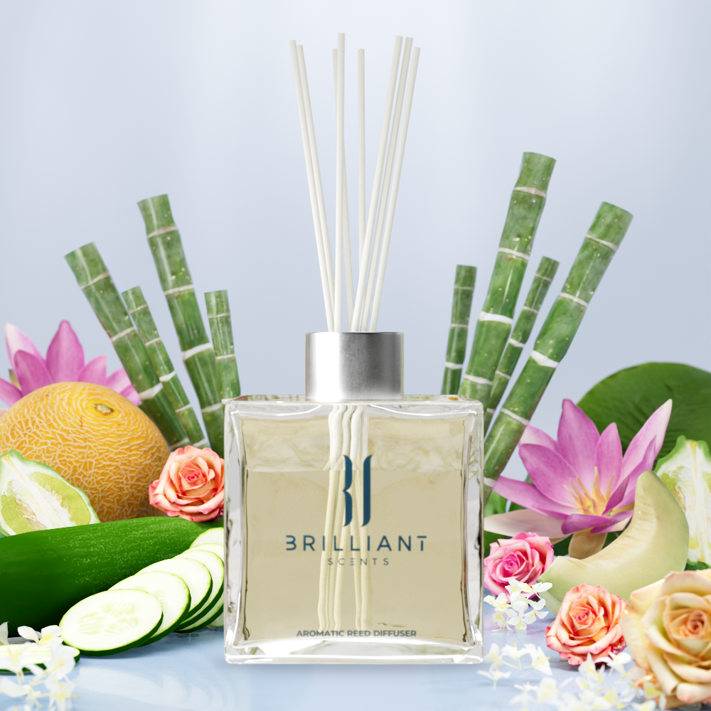 Green Bamboo Reed Diffuser