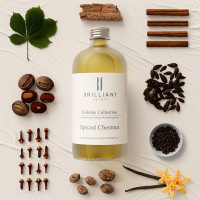 spiced chestnut 500ml Brilliant Scents