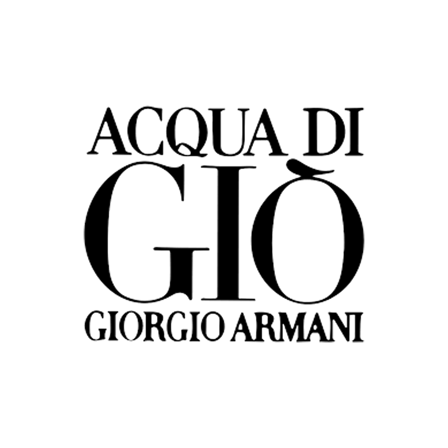 Acqua Di Gio by Giorgio Armani Logo