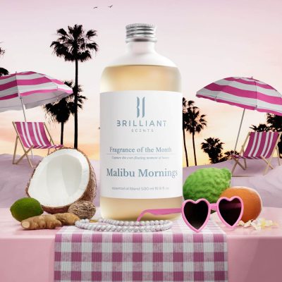 maliby mornings scent of the month brilliant scents